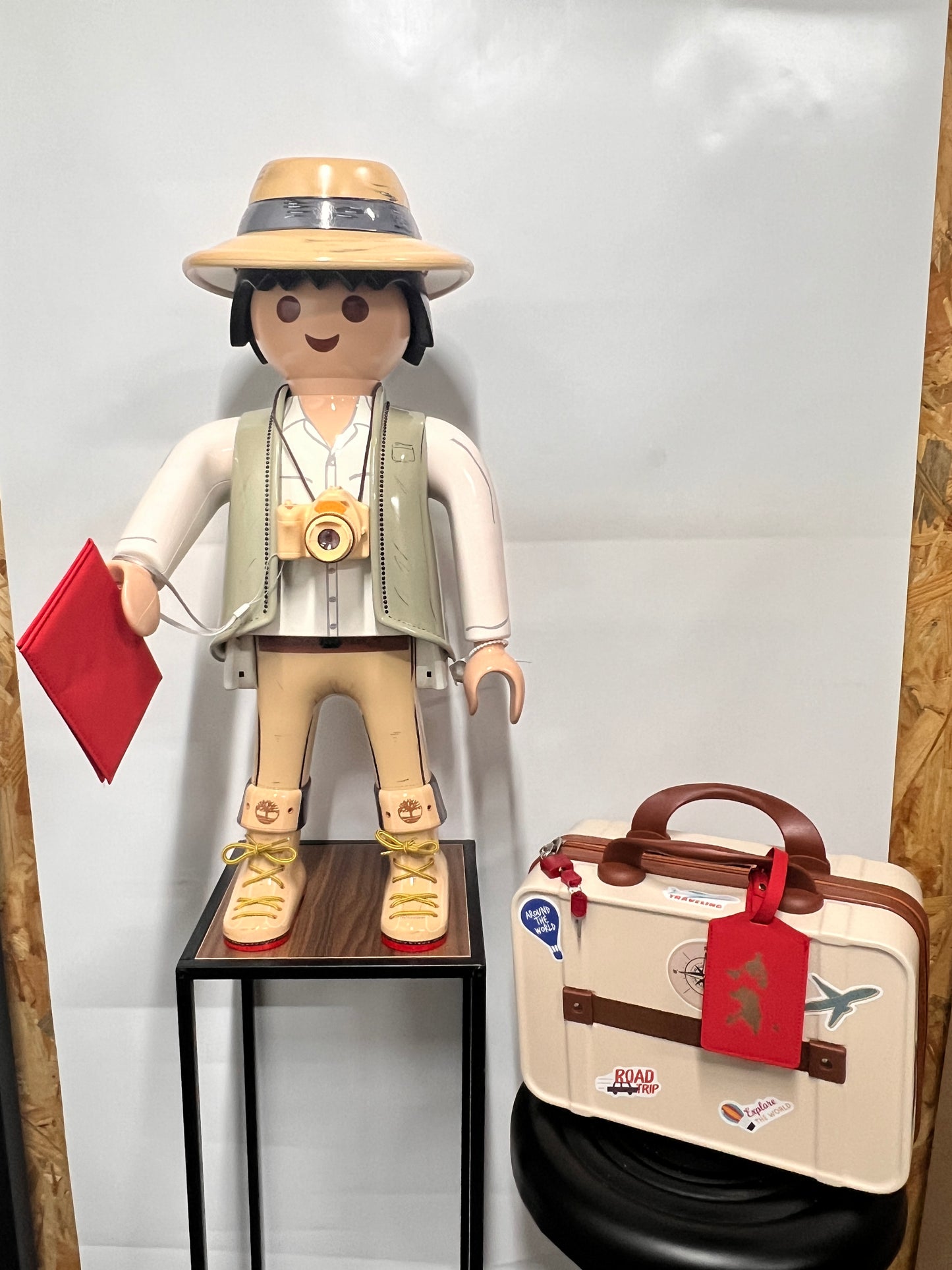 Playmobil xxl agence de voyage globe trotter 