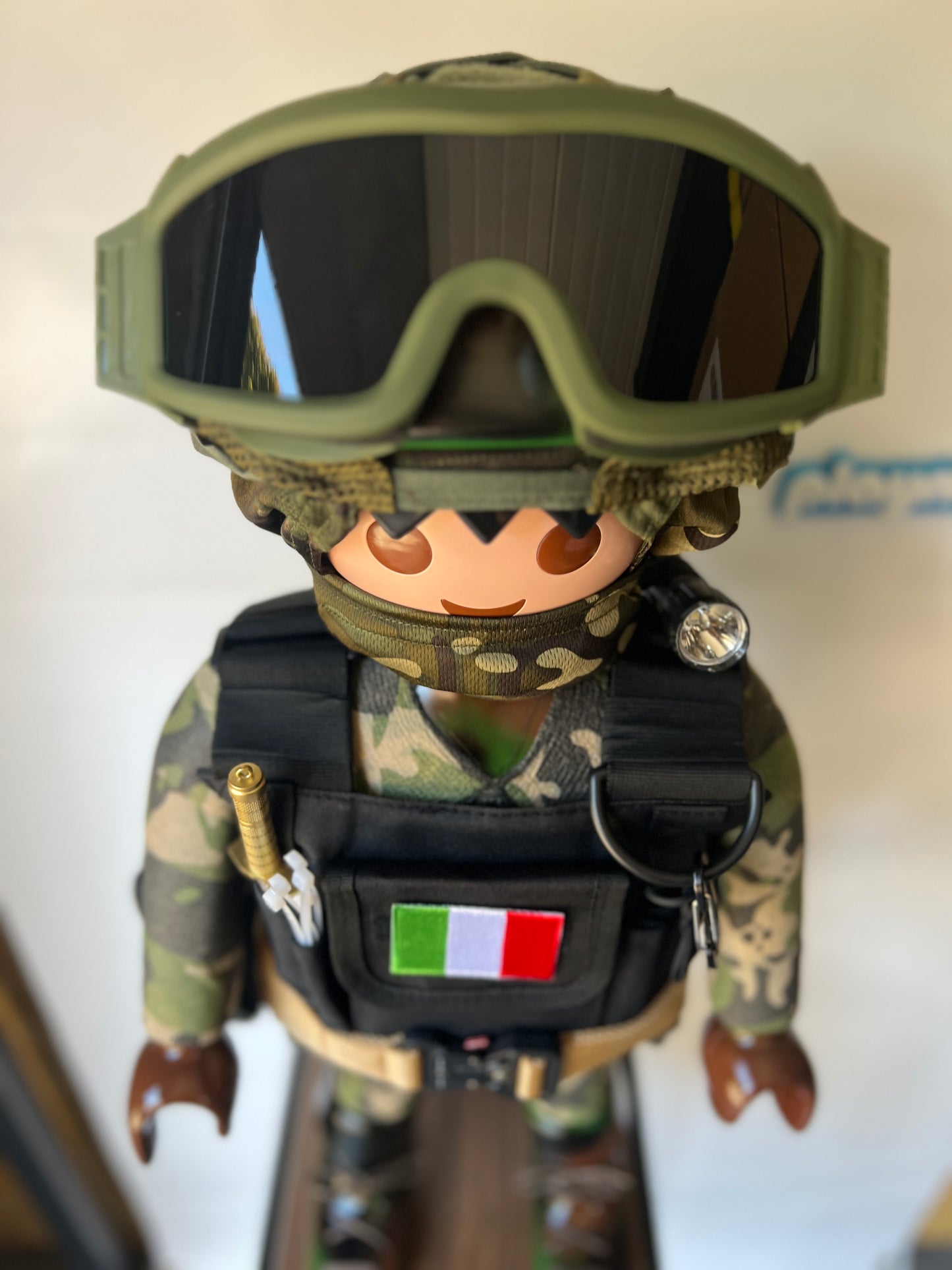 Groupe intervention MILITAIRE ESERCITO ITALIANO PLAYMOBIL XXL