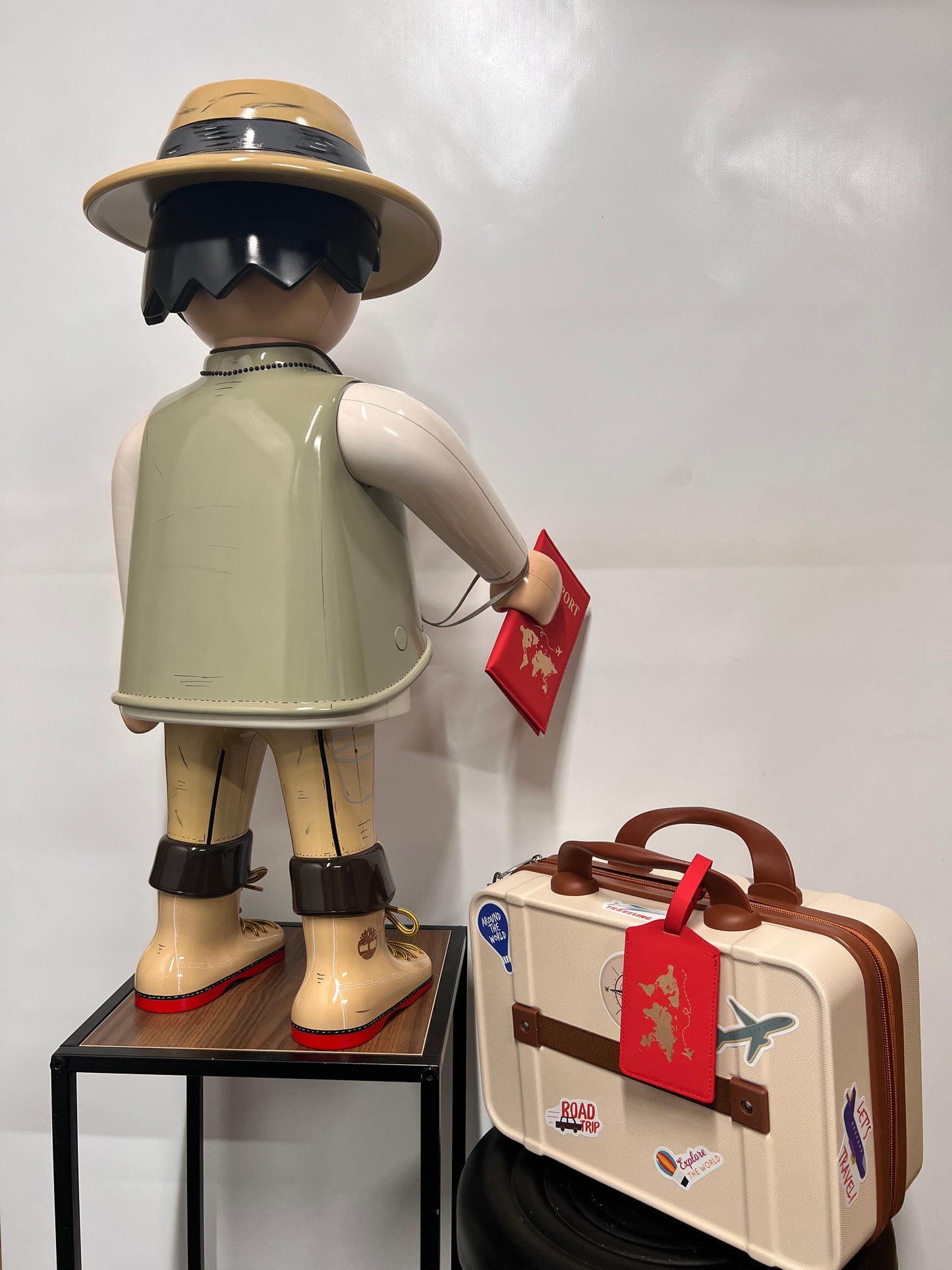 Playmobil xxl agence de voyage globe trotter 