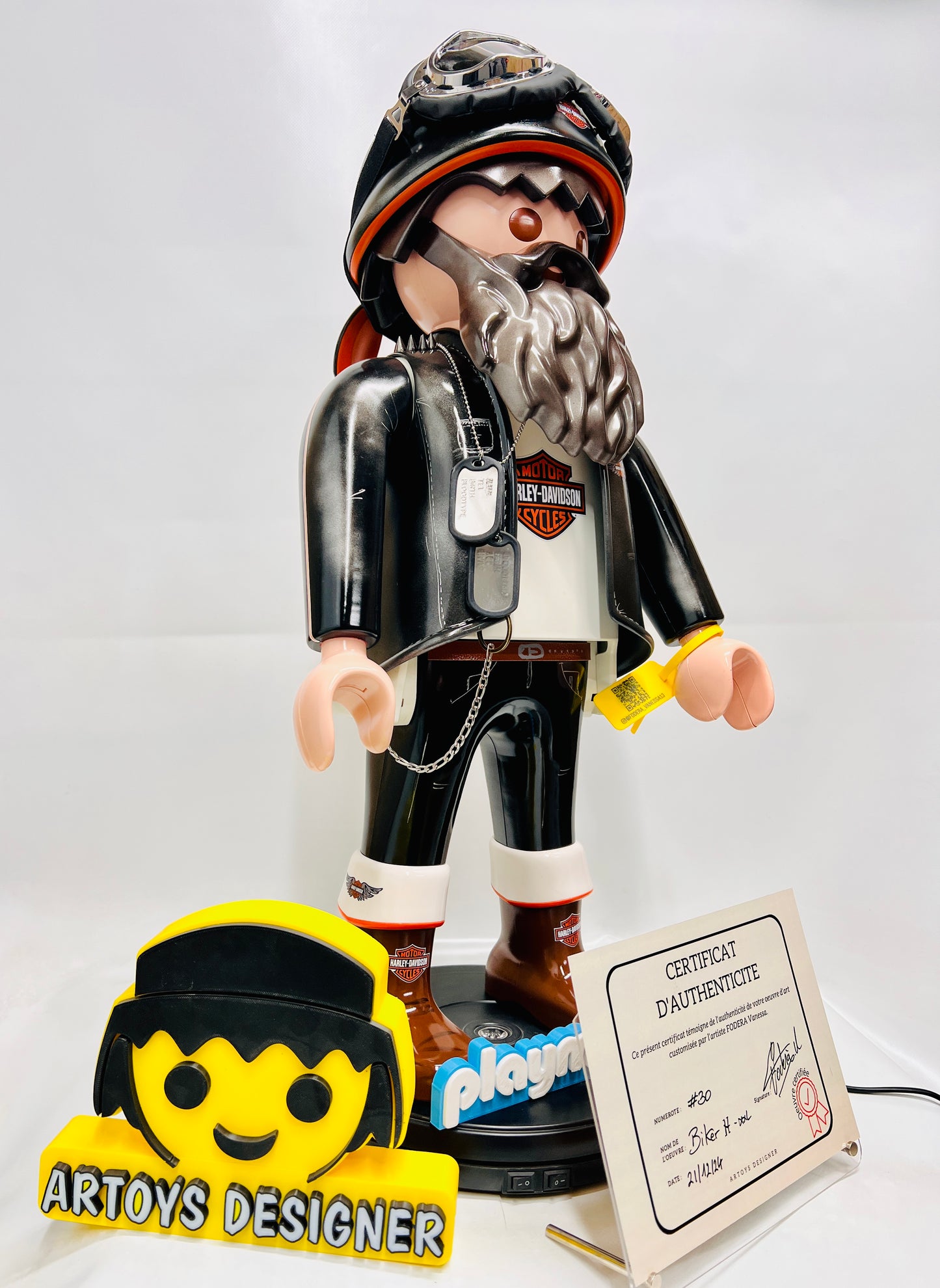 OLD TIMER BIKER PLAYMOBIL XXL #30