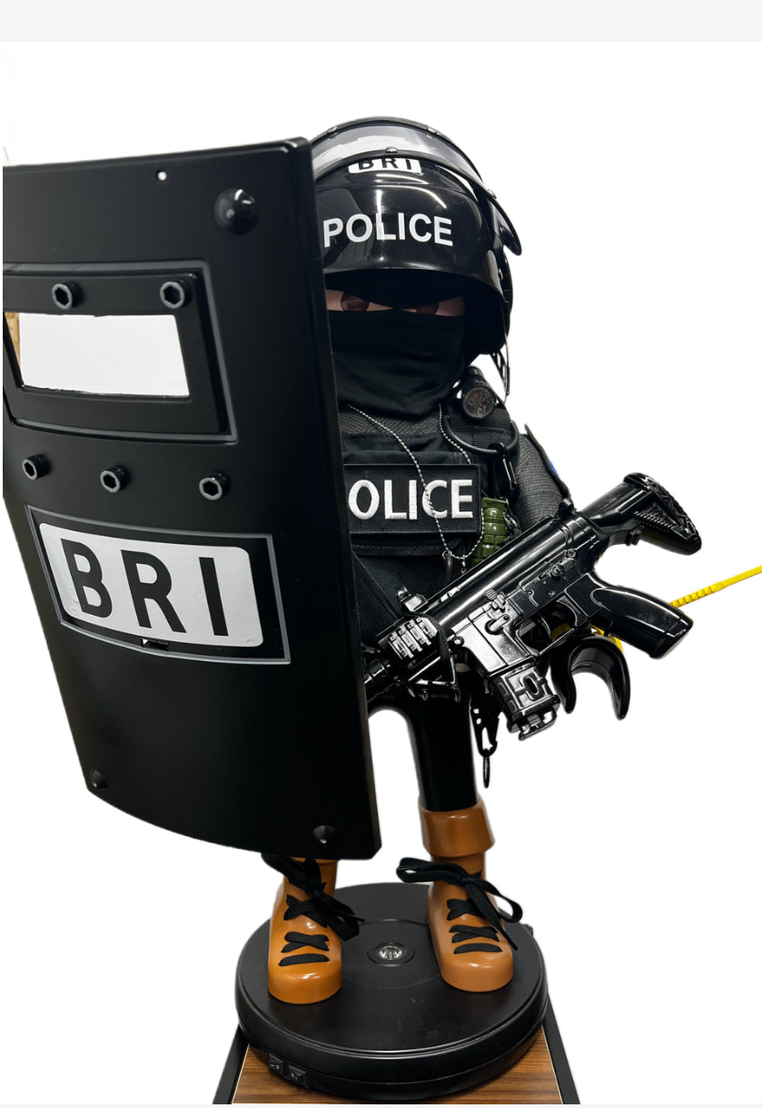 POLICE B.R.I PLAYMOBIL XXL - France