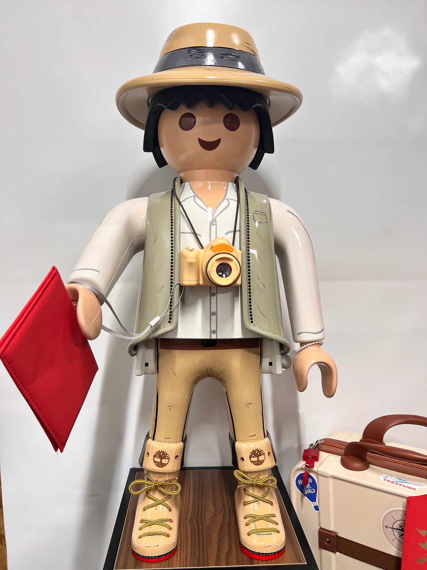 Playmobil xxl agence de voyage globe trotter 