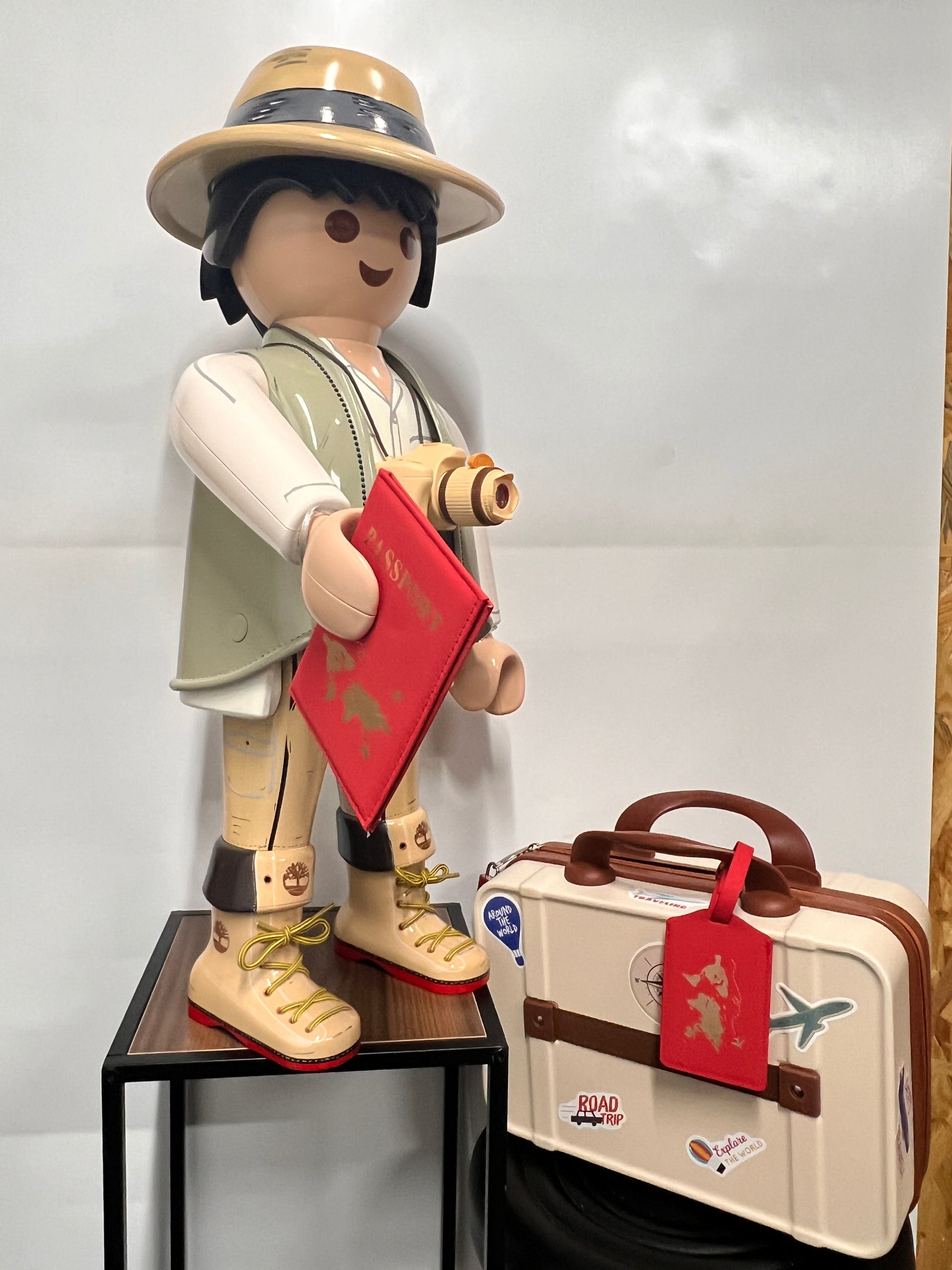 Playmobil xxl agence de voyage globe trotter 