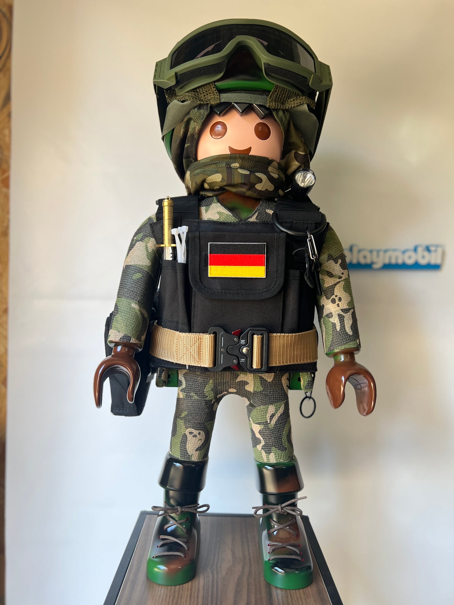 Groupe intervention Kommando Spezialkräfte (KSK) Armée Allemande PLAYMOBIL XXL