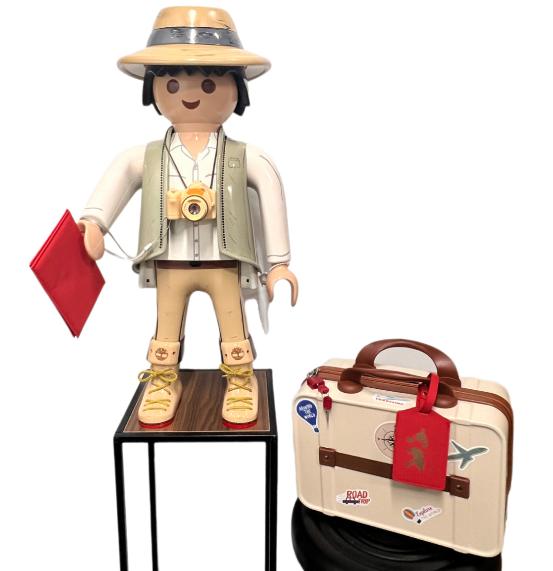 Playmobil xxl agence de voyage globe trotter 