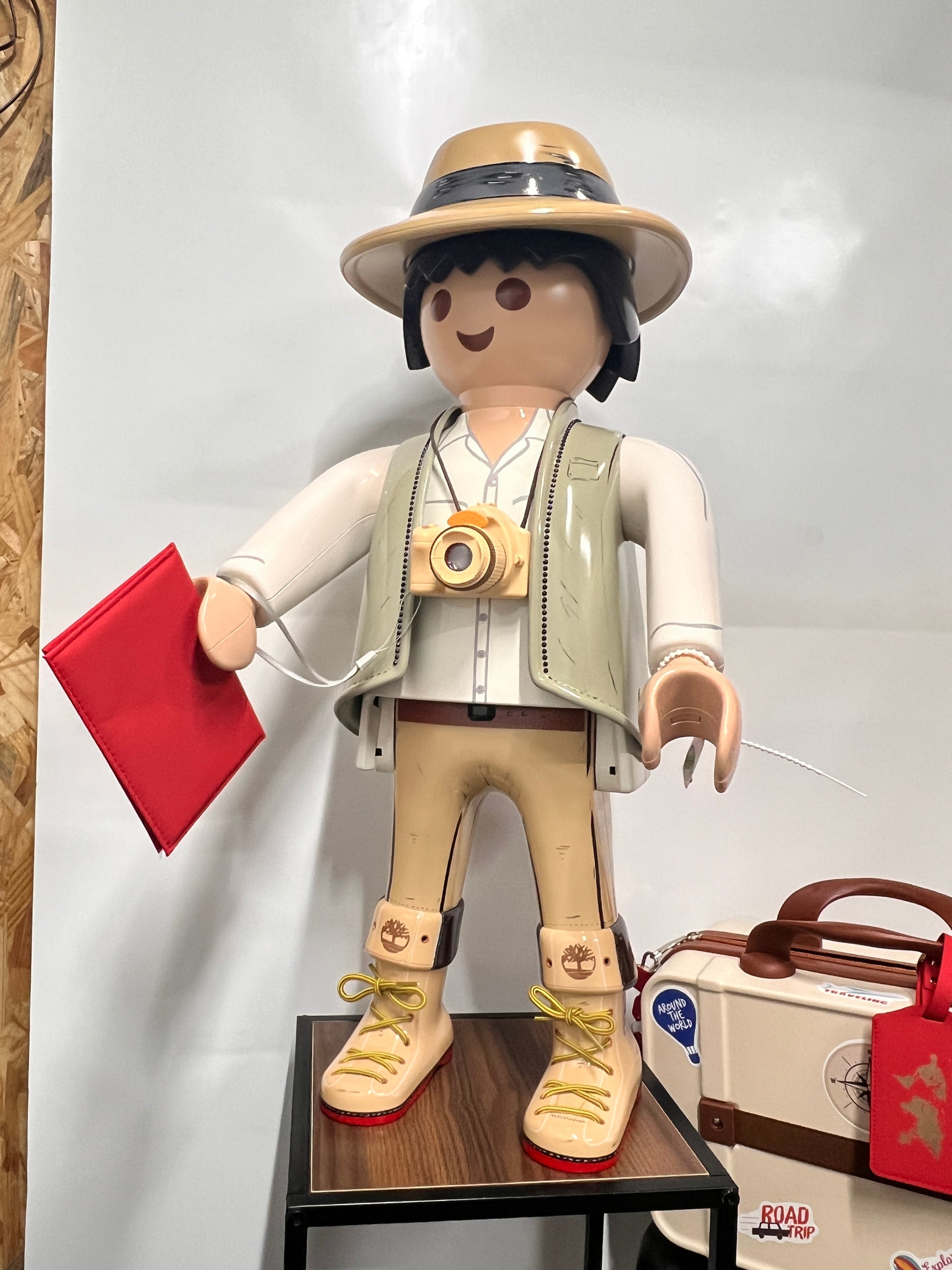 Playmobil xxl agence de voyage globe trotter 