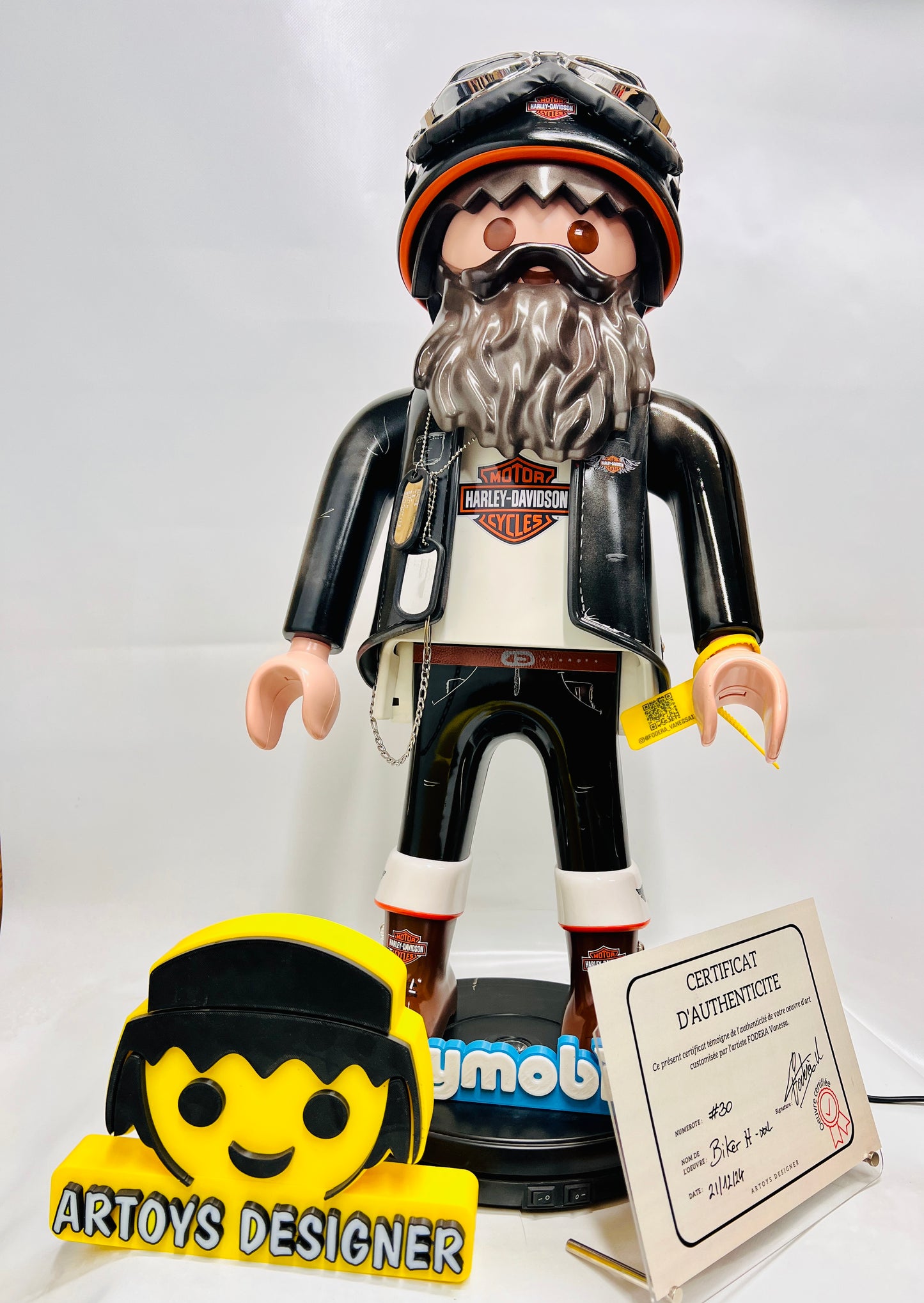 OLD TIMER BIKER PLAYMOBIL XXL #30