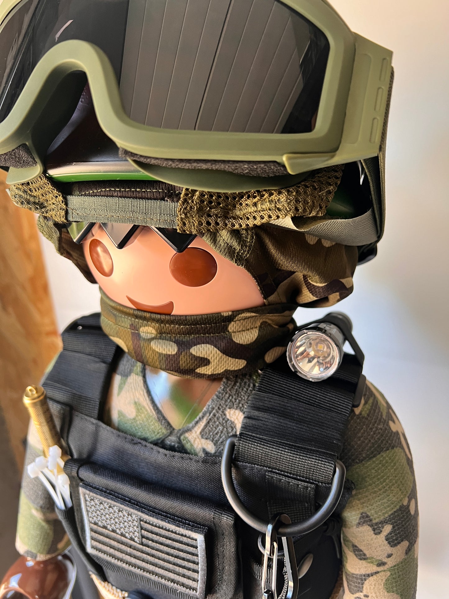 Groupe intervention MILITAIRE U.S ARMY PLAYMOBIL XXL