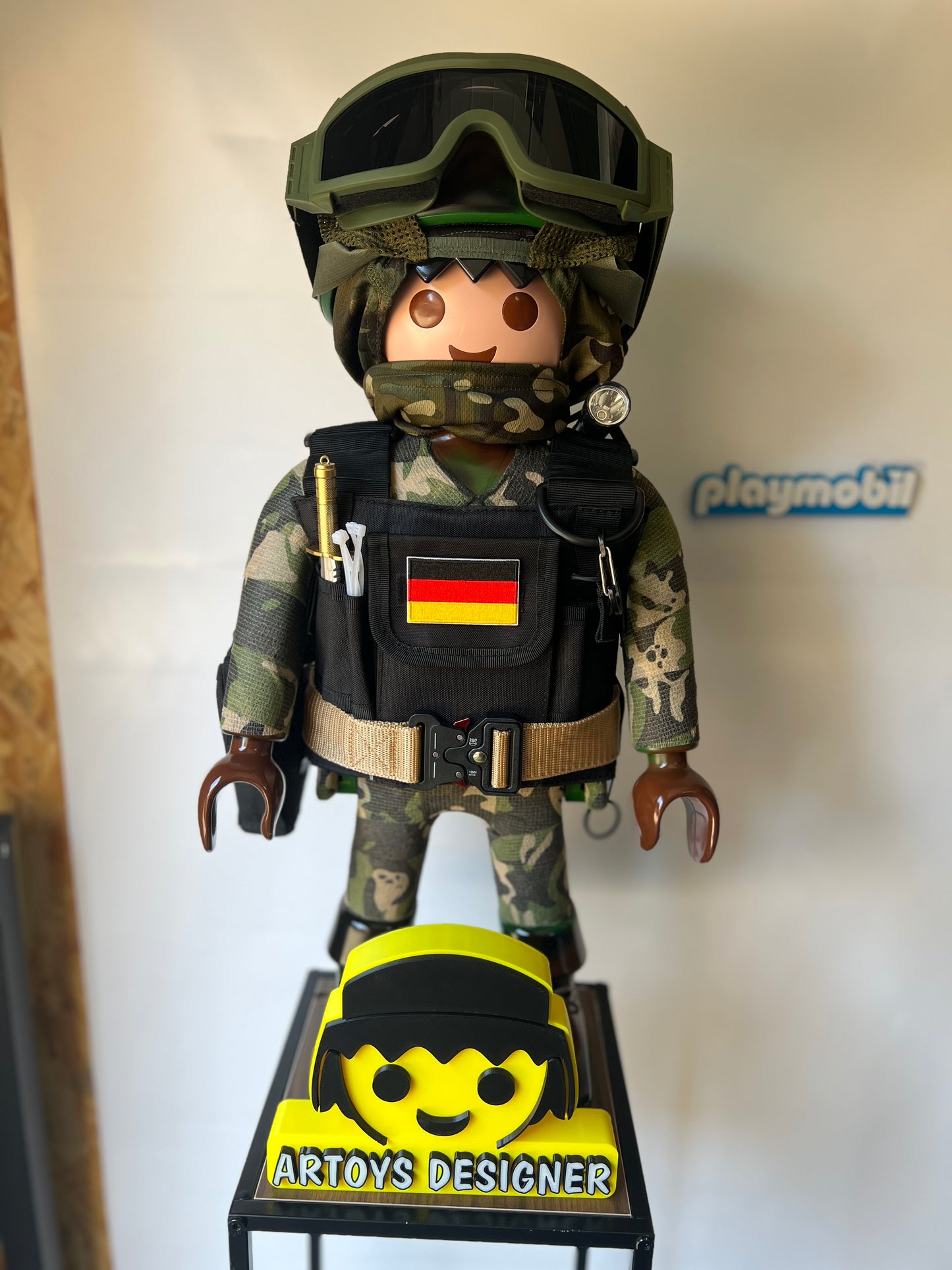 Groupe intervention Kommando Spezialkräfte (KSK) Armée Allemande PLAYMOBIL XXL