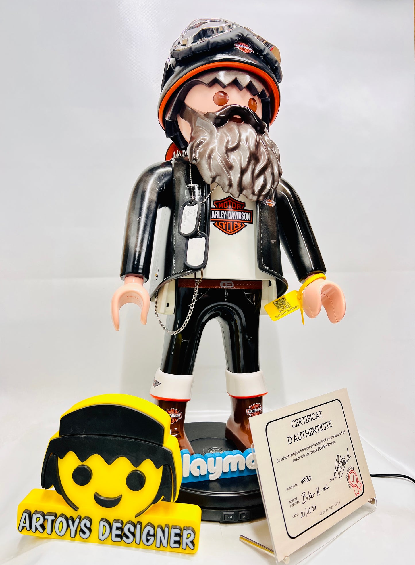 OLD TIMER BIKER PLAYMOBIL XXL #30