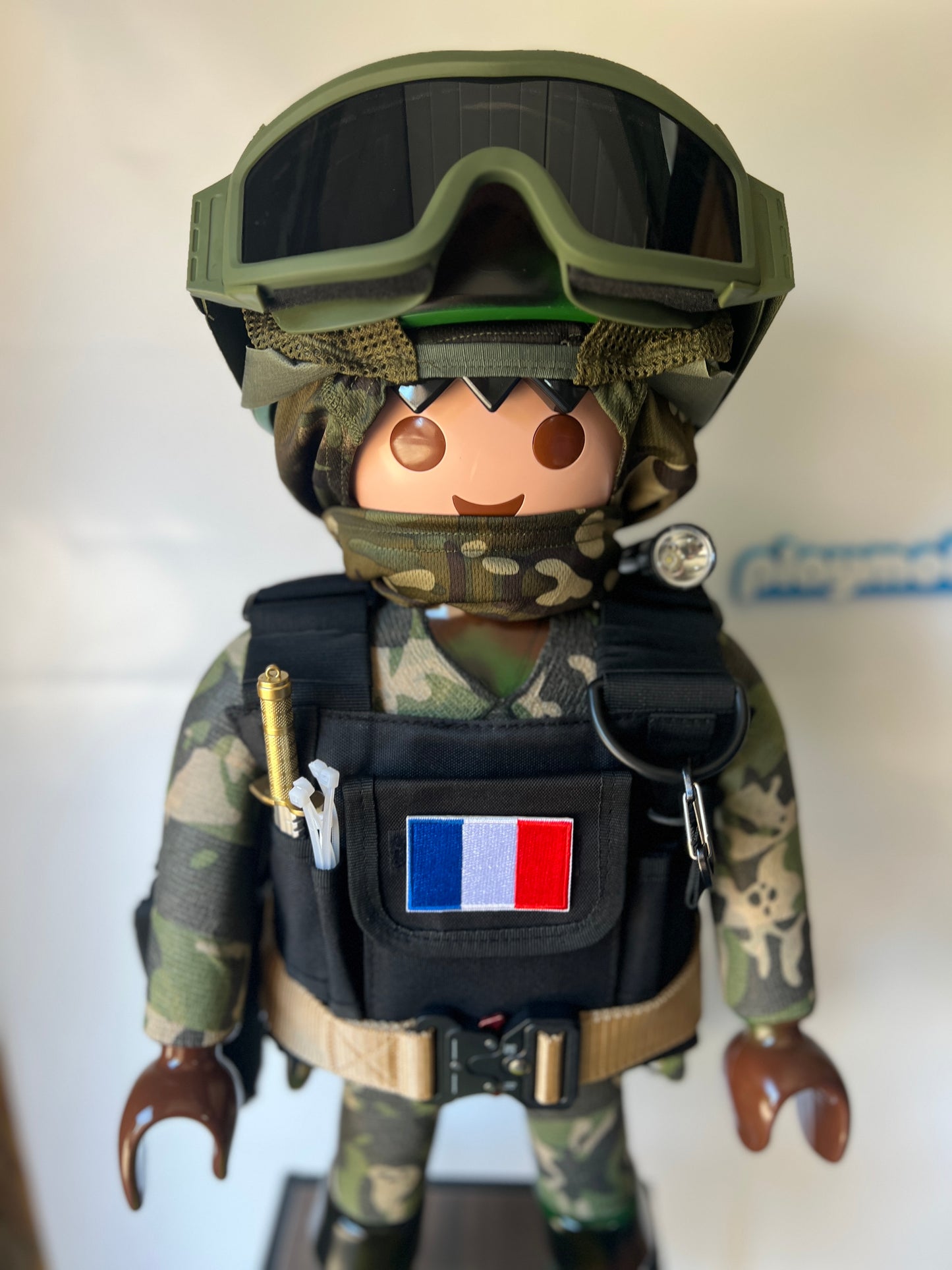 Groupe intervention FORCE SPÉCIALE MILITAIRE ARMEE DE TERRE FRANÇAISE PLAYMOBIL XXL