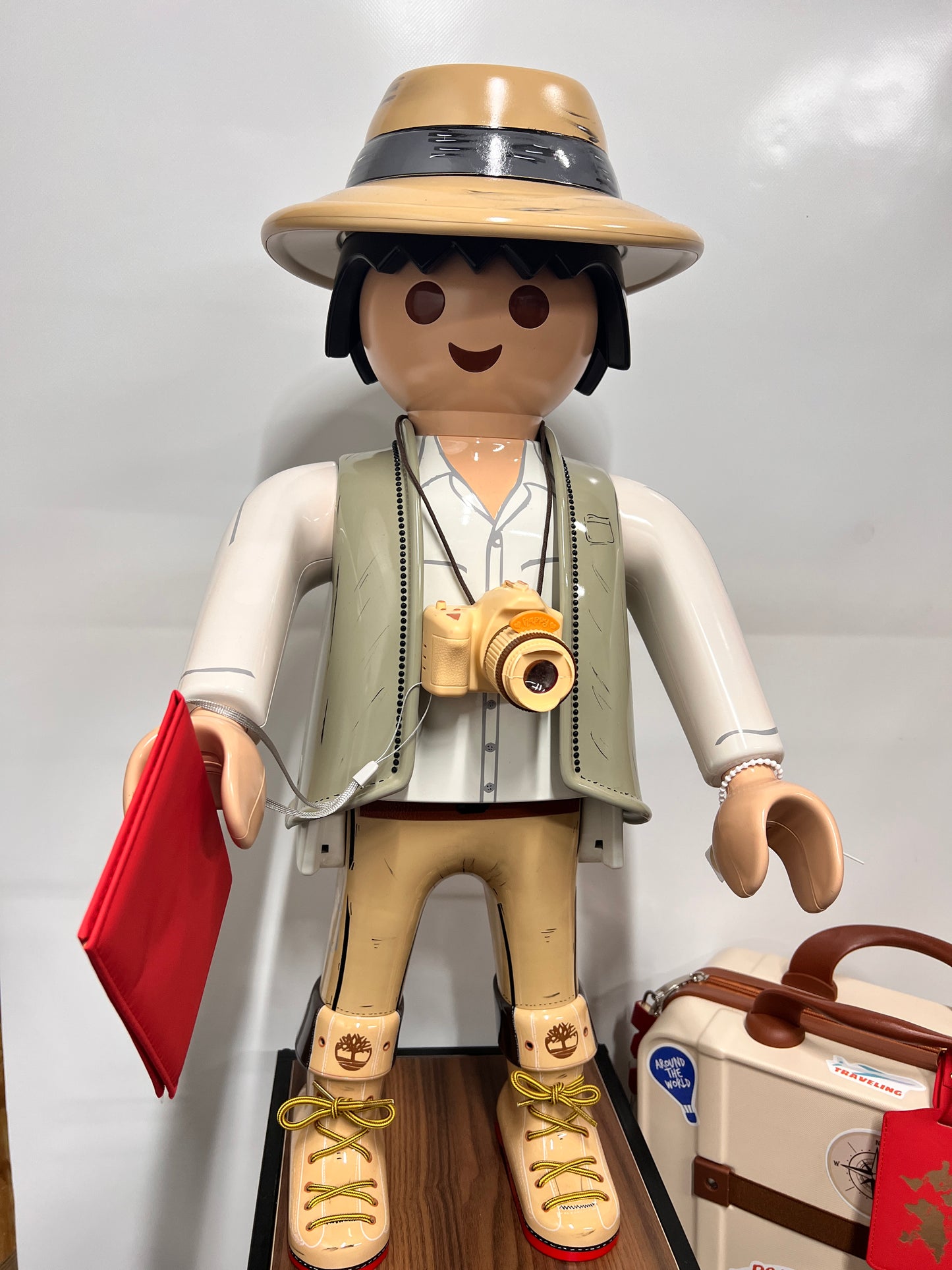 Playmobil xxl agence de voyage globe trotter 