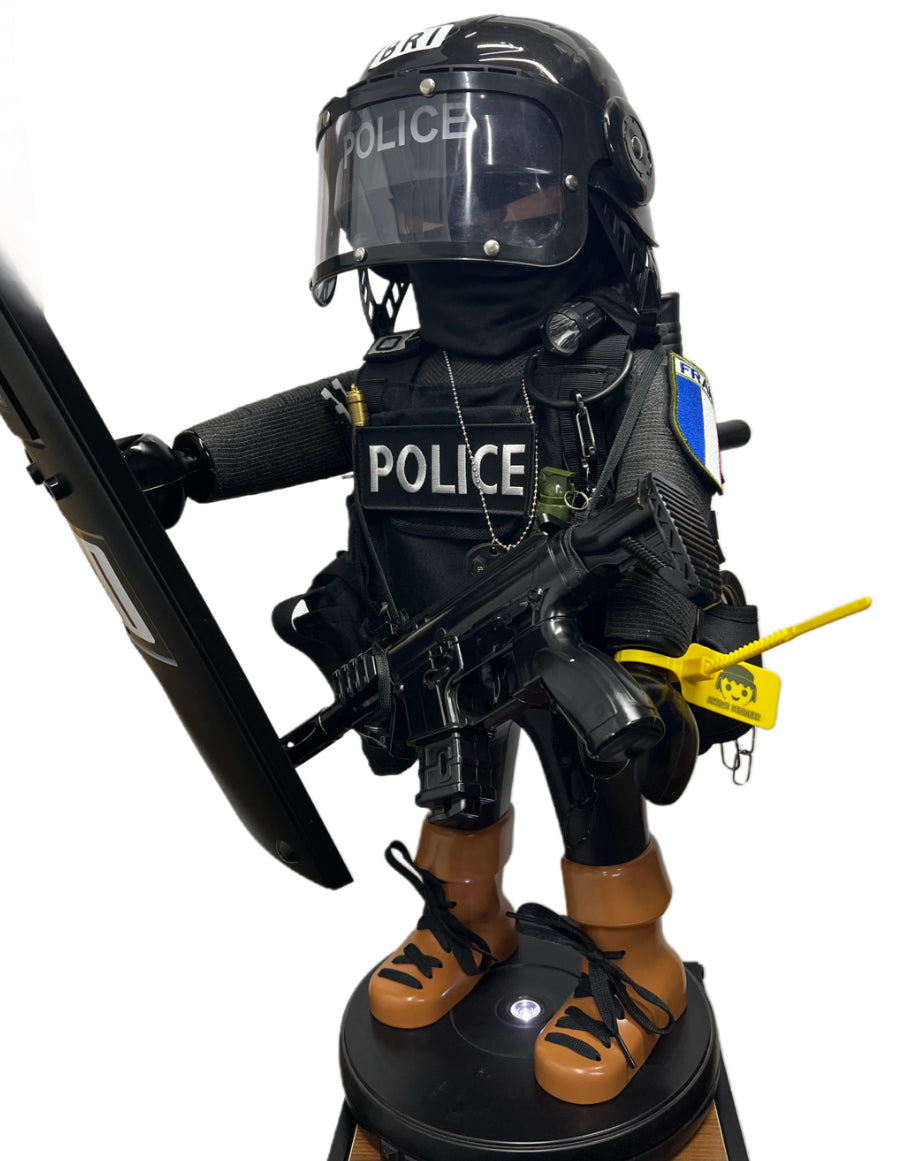 POLICE B.R.I PLAYMOBIL XXL - France