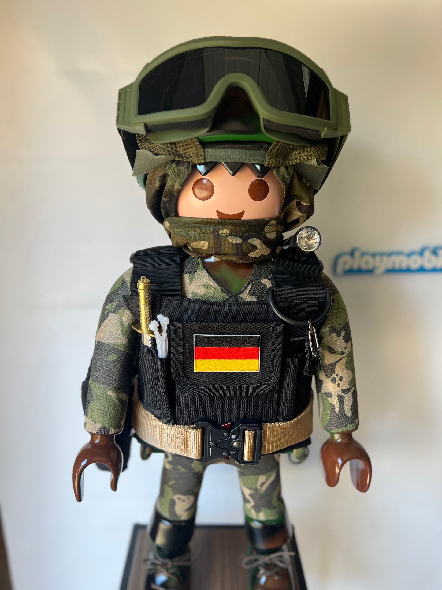 Groupe intervention Kommando Spezialkräfte (KSK) Armée Allemande PLAYMOBIL XXL