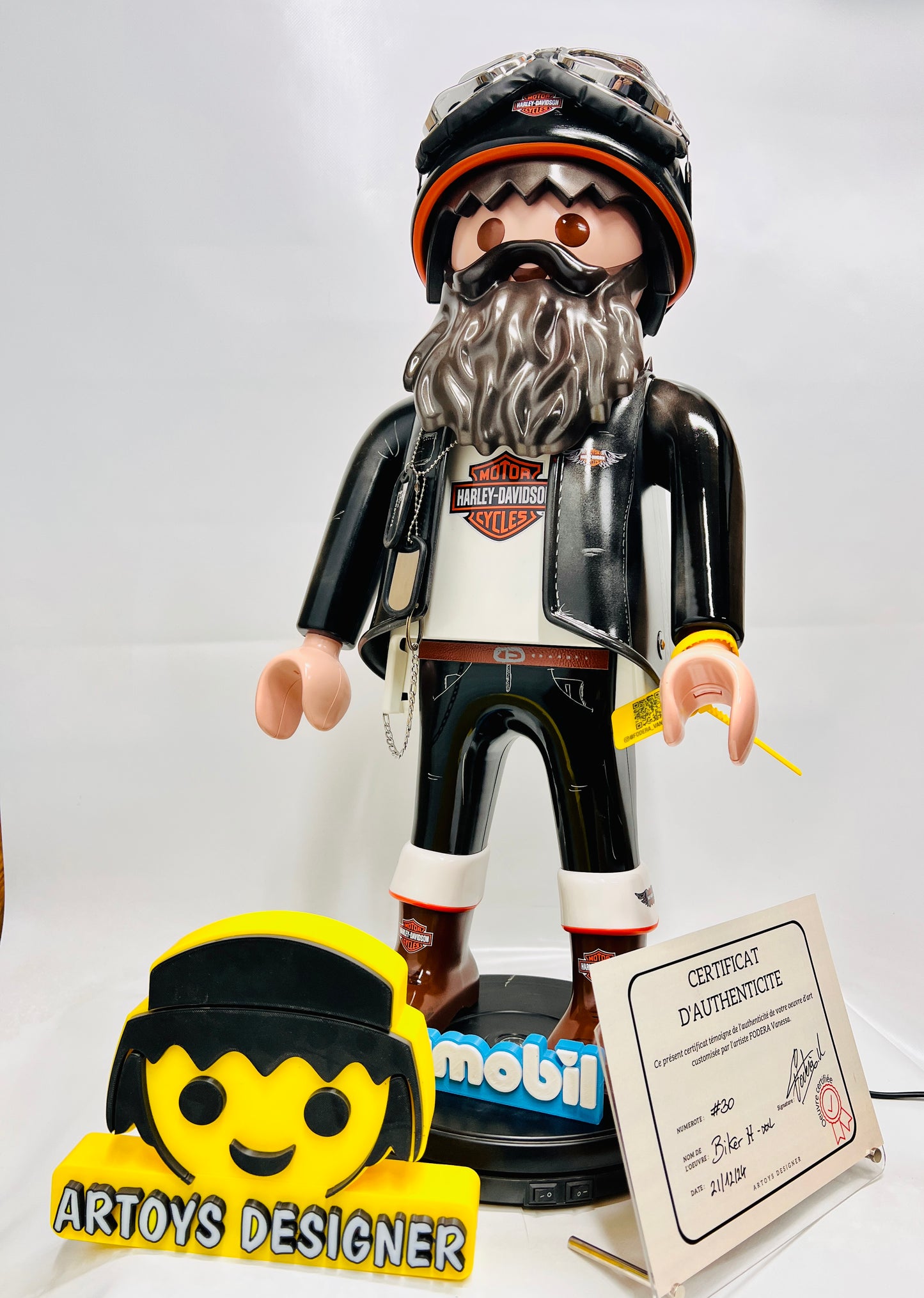 OLD TIMER BIKER PLAYMOBIL XXL #30